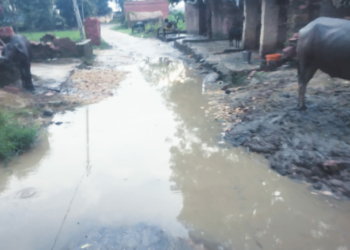 गाँव को नगर पालिका परिषद भरवारी में जोडने के बाद भी नरकीय जिंदगी झेल रहे ग्रामीण।