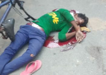 एक्सीडेंट में युवक की दर्दनाक मौत