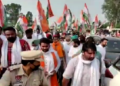किसान विरोधी बिल पर भारतीय युवा कांग्रेस किसानों के समर्थन में सड़कों पर