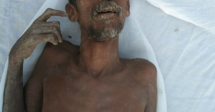 अज्ञात पुरूष का मिला शव प्रयागराज।