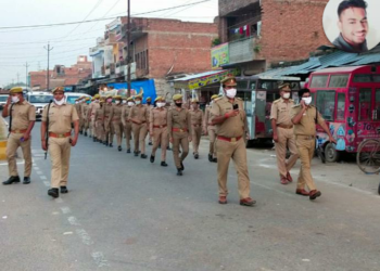 मुख्यालय मंझनपुर में “मिशन शक्ति रैली” का किया गया आयोजन