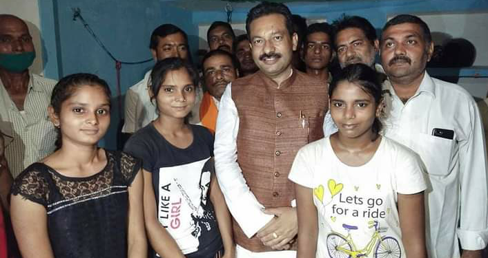 विधायक ने कहा कि मेरी बेटी मेरा स्वाभिमान