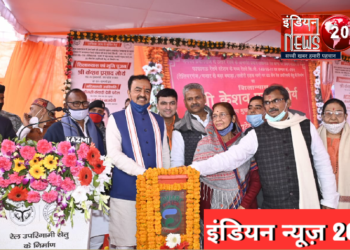 उप मुख्यमंत्री ने रेल उपरिगामी सेतु के निर्माण कार्य का शिलान्यास एवं भूमि पूजन किया।