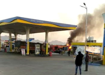 अजमेर के पेट्रोल पंप में बड़ा हादसा
