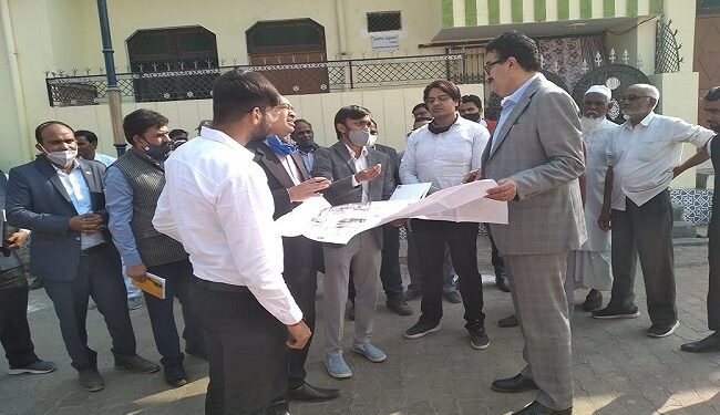 अपर मुख्य सचिव ने मूंज क्राफ्ट टूरिज्म विलेज महेवा गांव का किया भ्रमण