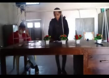 सरकारी स्कूल की छात्रा ने बनया वाटर सेविंग ड्रिप सिस्टम