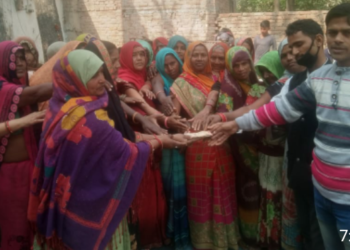 भारतीय किसान यूनियन लोक शक्ति जिला अध्यक्ष कौशाम्बी लकी तिवारी का सराहनीय कार्य