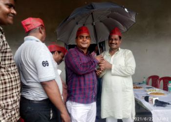 समाजवादी पार्टी के 2022 भावी प्रत्याशी राकेश सिंह पटेल द्वारा की गई बैठक.