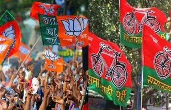 कौशांबी नेवादा ब्लाक प्रमुख पद के लिए हुए नामांकन.