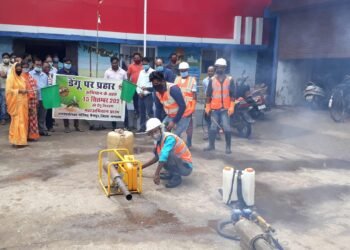 नैनपुर में शुरू हुआ डेंगू पर प्रहार अभियान.