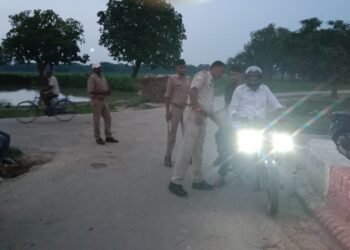 पुलिस ने चलाया चेकिंग अभियान