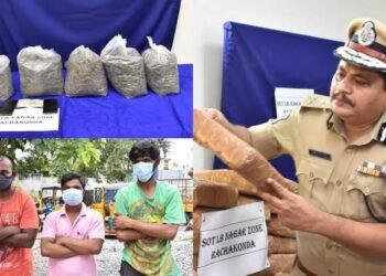 गांजा के साथ दो अभियुक्त गिरफ्तार