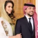 जॉर्डन के क्राउन प्रिंस हुसैन बिन अब्दुल्ला और सऊदी अरब की राजवा