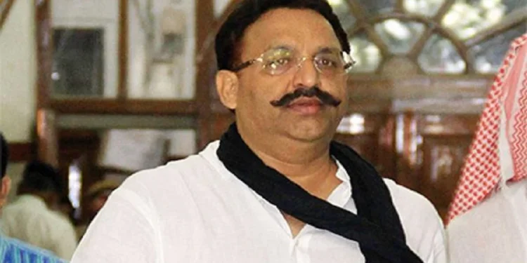 उत्तर प्रदेश के माफिया मुख्तार अंसारी की तीमारदारी