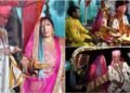 हिंदुस्तानी रंग में विदेशी दूल्हा-दुल्हन: आगरा में हिंदू रीति-रिवाज से की शादी, शिव मंदिर में लिए सात फेरे