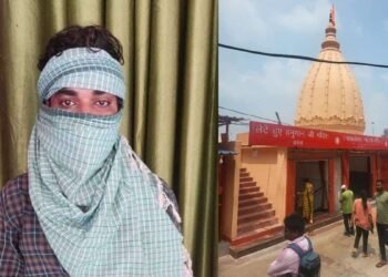 लखनऊ के हनुमान मंदिर की मूर्तियों में तोड़फोड़, आरोपी तौफीक अहमद ने ध्वज भी फाड़ा, हुआ गिरफ्तार
