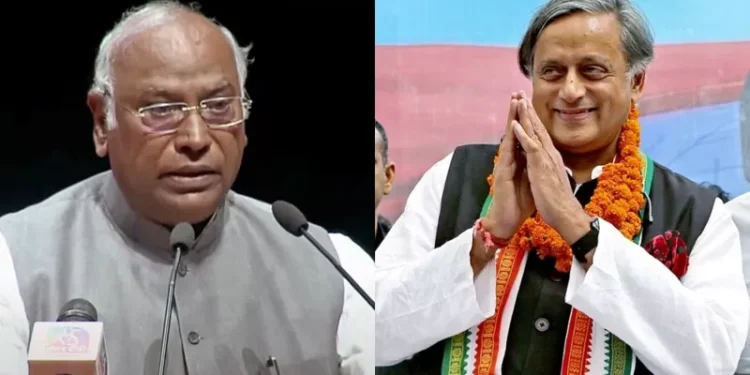 कांग्रेस में अध्यक्ष पद की लड़ाई मल्लिकार्जुन खड़गे और शशि थरूर तक कैसे आई