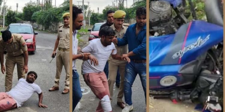 Uttar Pradesh: नोएडा फिल्म सिटी में पुलिस और बदमाश के बीच मुठभेड़, एक गिरफ्तार