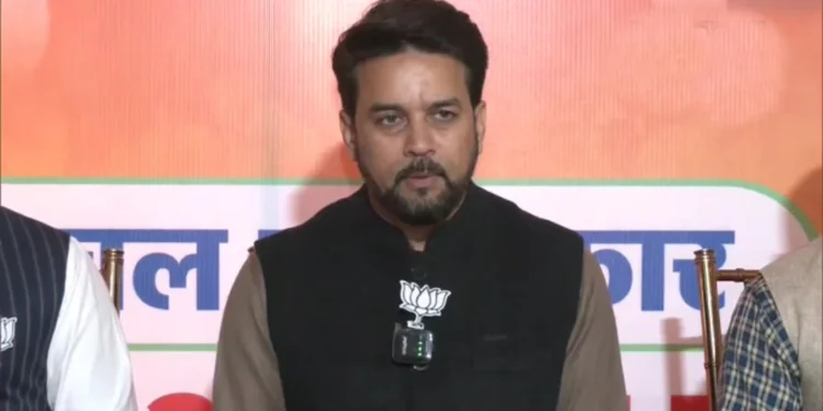 अनुराग ठाकुर ने राहुल गांधी पर साधा निशाना, बोले – ‘टुकड़े-टुकड़े’ गैंग के साथ कर रहे भारत जोड़ो यात्रा