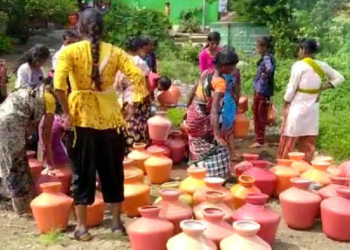 पिने का पानी है चव्हाण को कंटक.