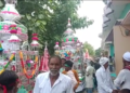 अकीदत हुजूम के साथ निकाला गया कौशांबी के कई गांव में ताजिया का जुलूस।