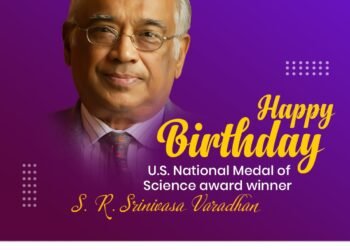 birthday S.R Srinivasa Varadhan Jee |