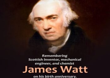James Watt on his birth anniversary