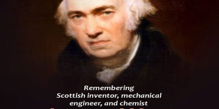James Watt on his birth anniversary