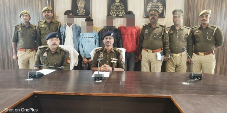 चित्रकूट पुलिस*अन्तर जनपदीय बाइक चोर गिरोह का पर्दाफाश