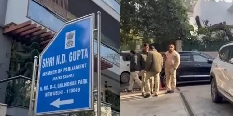 सचिव, सांसद एनडी गुप्ता समेत AAP नेताओं से जुड़े 10 ठिकानों पर ED की रेड, मनी लॉन्ड्रिंग से जुड़ा है मामला