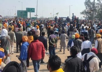 शंभू बॉर्डर पर फिर तनाव, युवा