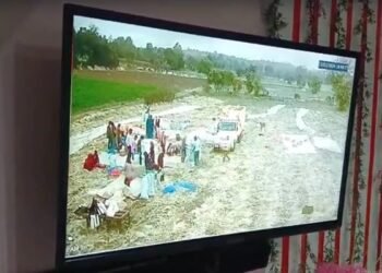 खेत से चोरी हुए लहसुन तो लगवाए CCTV कैमरे, बंदूक से भी रखवाली कर रहे किसान