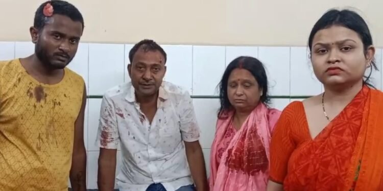 बेटी की ससुराल आए मां- बाप व भाई को घर में बंदकर ससुरालीजन ने पीटा