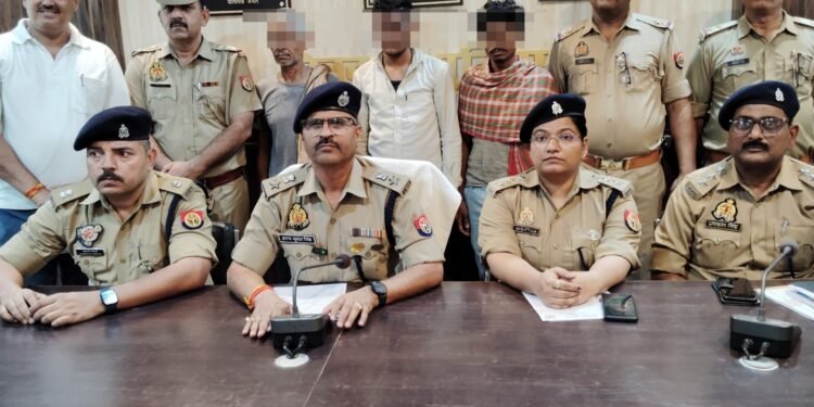गुटखा व्यापारियों के साथ हुयी लूट की घटना का सफल अनावरण, 04 लुटेरे गिरफ्तार