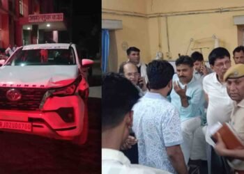 नेता प्रतिपक्ष टीकाराम जूली हादसे का शिकार, दिल्ली-मुंबई एक्सप्रेस हाईवे पर नीलगाय से टकराई कार