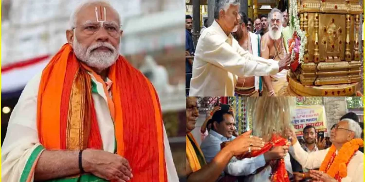नायडू का लड्डू और नीतीश का मंदिर! बैसाखियों के दांव से सहमी बीजेपी, ‘प्रसाद’ की राजनीति ने बढ़ाई धड़कनें