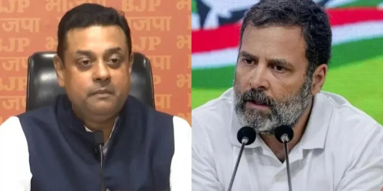 राहुल गांधी के आरोपों पर BJP का पलटवार, संबित पात्रा ने हर सवाल का दिया जवाब