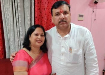 दिल्ली में मतदाता सूची से नाम कटवाने की लड़ाई संजय सिंह के घर पहुंची, भाजपा ने पेश किए सबूत