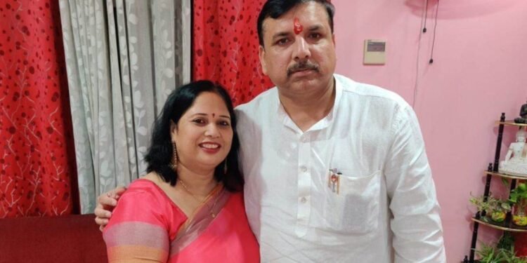 दिल्ली में मतदाता सूची से नाम कटवाने की लड़ाई संजय सिंह के घर पहुंची, भाजपा ने पेश किए सबूत