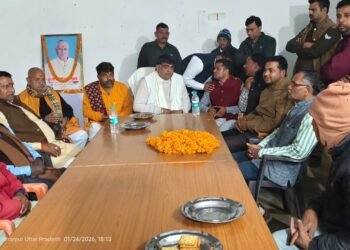 मेजा की धरती पर करवरिया का शक्ति प्रदर्शन!